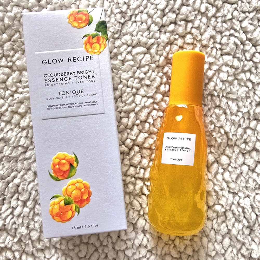 NEW! Glow Recipe Cloudberry Bright Essence Toner 75 ml